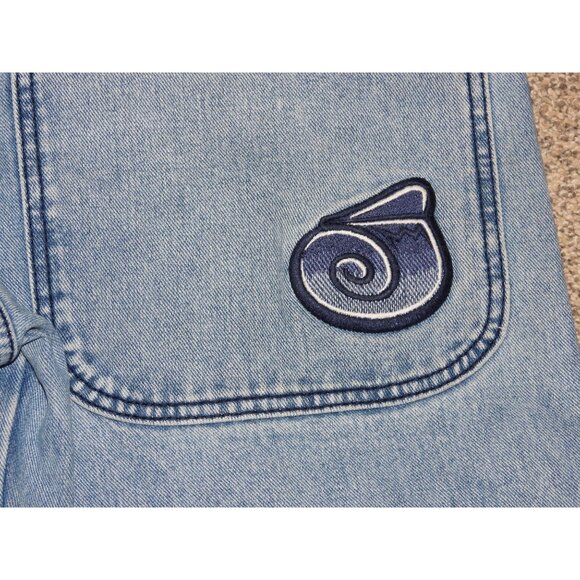 JNCO Twin Cannon Classic Wide Leg Jeans Mens 32x32 Antique Wash Y2K Baggy Skater - Picture 13 of 13